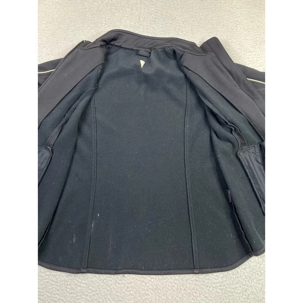 Kerrits‎ Jacket Womens Large Black Softshell Full Zip Equestrian Riding